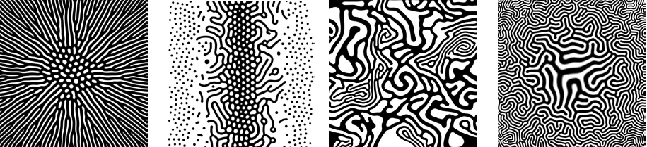 reaction-diffusion examples